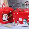 10pcs Candy Gift Christmas Christmas Eve Apple Packaging Gift Decoration Boxes Cake Packaging Boxes
