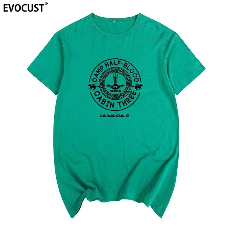 Camp Half Blood Long Island Sound New York Percy Jackson T-shirt Cotton Unisex T Shirt New TEE TSHIRT Womens