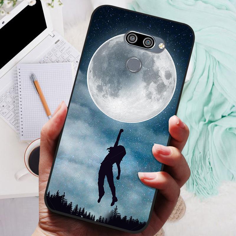 for LG K50 Q60 Case K 50  Soft TPU Silicone Phone Covers for LG Q60 LGK50 K 50 LGQ60 Case Bumper  Q 60 Shockproof Coque Cover