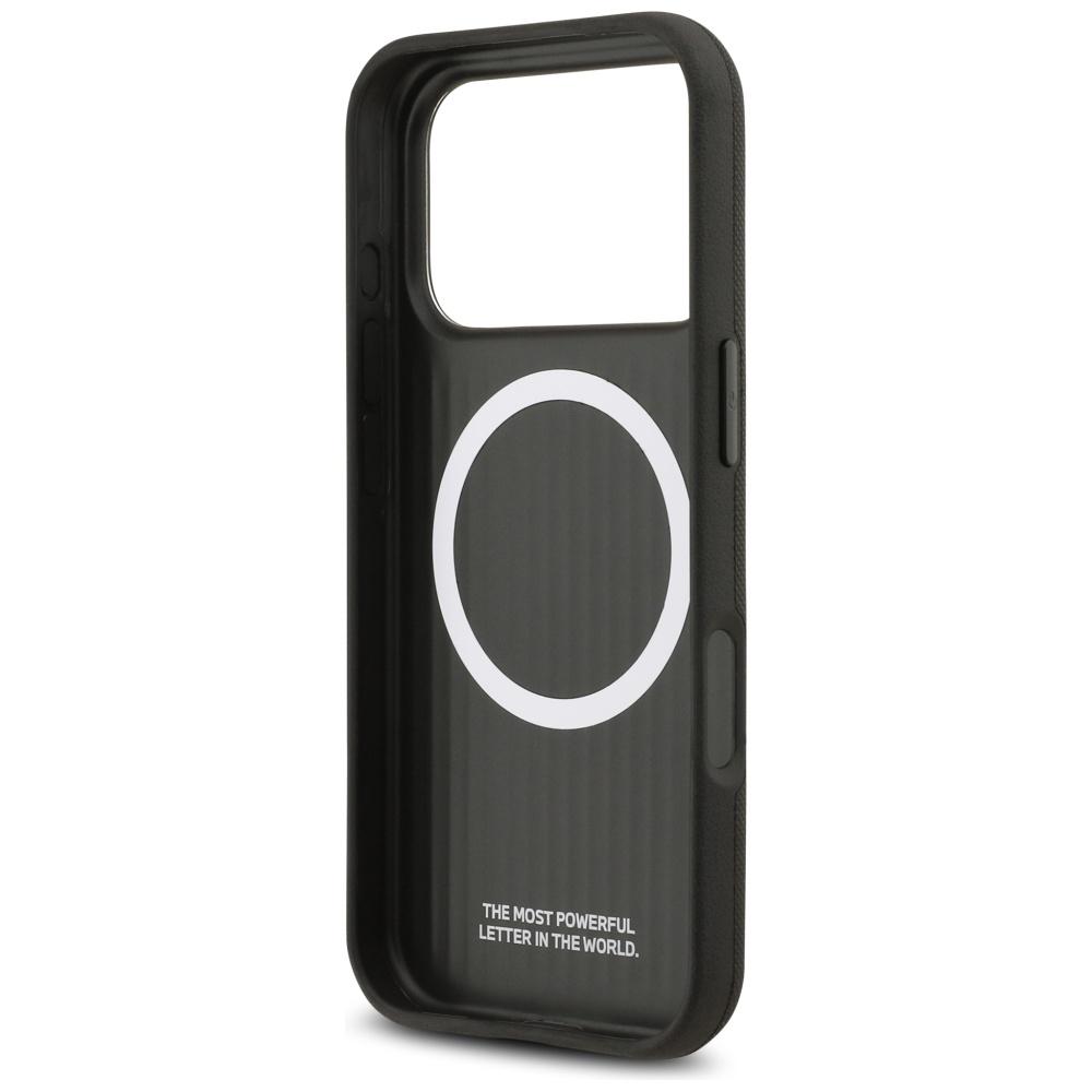 BMW M FW Metall-Logo MagSafe Hülle für iPhone 17 Pro Schwarz