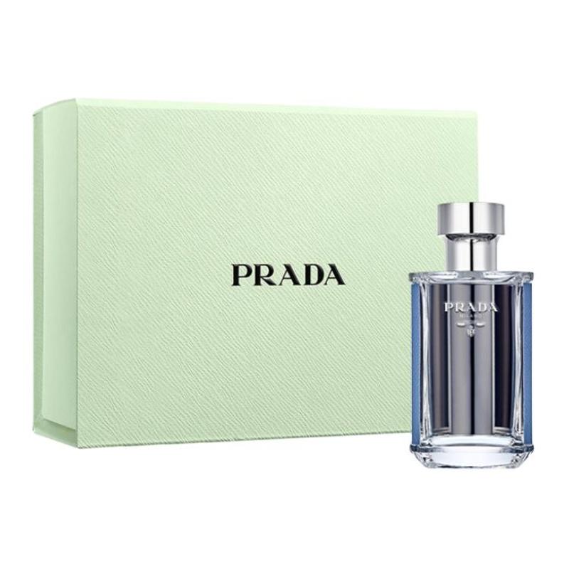 Prada Blue Gentleman Men s Gift Box Woody Fragrance Eau de Toilette EDT Azure Gentleman 50ml
