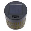Decorative Solar Wall Light Sunflower Pattern IP65 Water Proof Metal Solar Powered Fence Light for Outdoor Garden