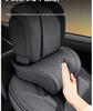 Luxurious Nappa Leather Neck Pillow for Maybach & Toyota Car Seats – Year-Round Comfort