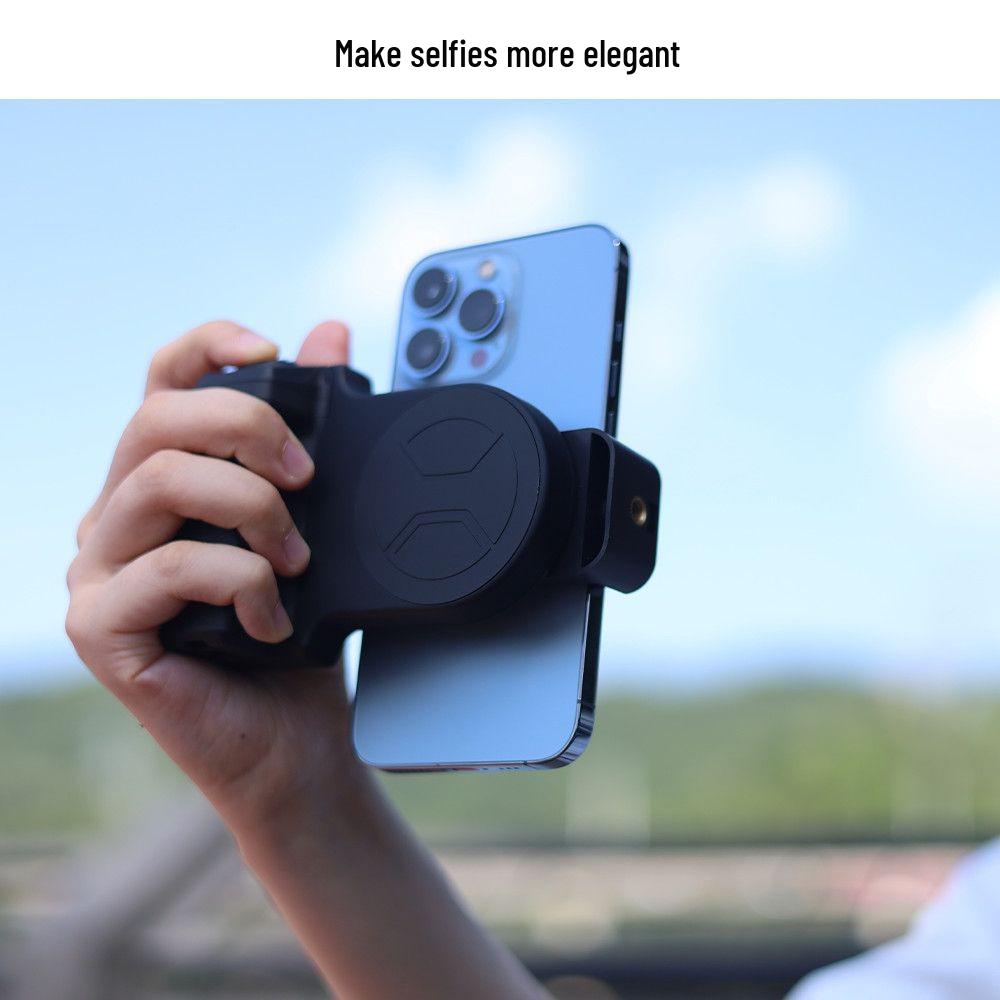 Multifunctional Bluetooth Wireless Remote: One-Handed Selfie & Photo Assistant