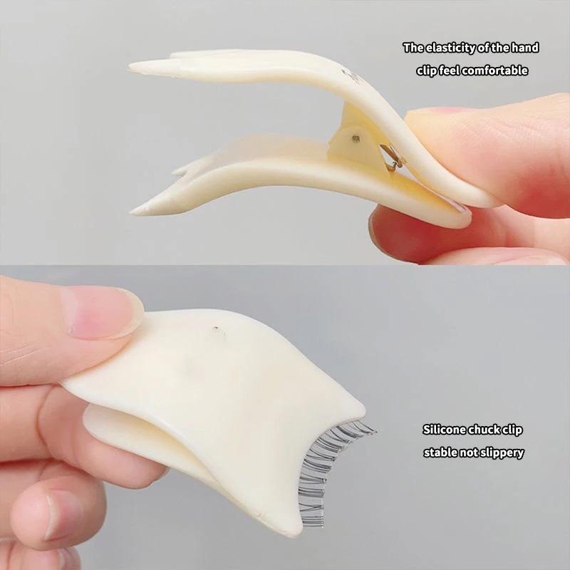 Paste False Eyelash Beauty Tools Fake Lashes Applicator Tweezers Mascara Eyelash Clip Aids Eyelash Curler Makeup Cosmetic Tool