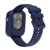 For Huawei Watch Fit 3 Strap Silicone Watchband and Watch Case Replacement Durable and Adjustable Wristband 2-in-1