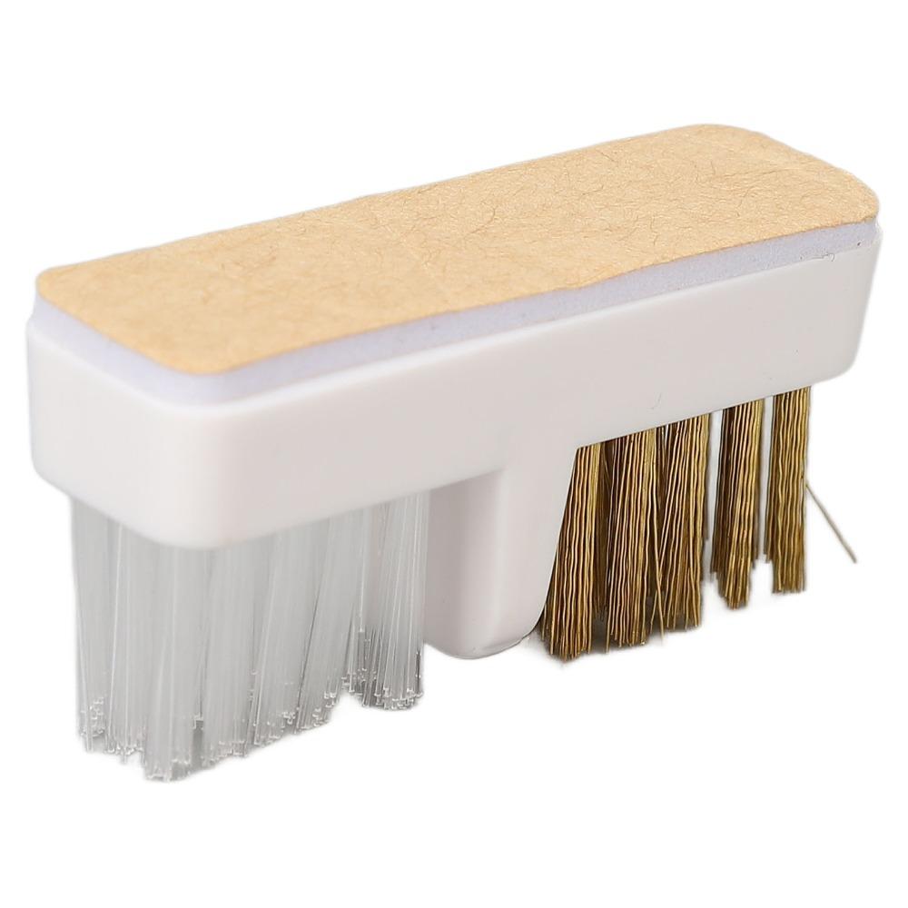 5pcs Copper Wire Bristles Drill Bit Cleaning Brush For Home Use