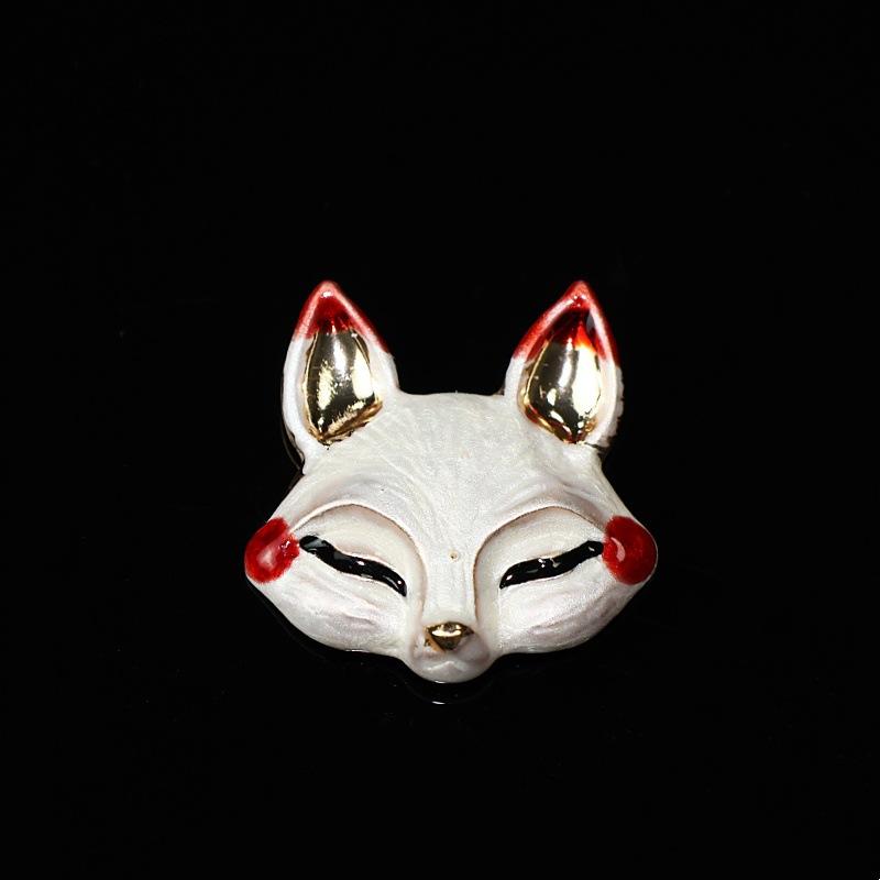 10Pcs Cute Dripping Rabbit Fox Without C Buckle DIY Hair Accessories Shoes and Clothing Alloy Accessories