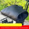 Winter Electric Vehicle Gloves Warm Thickened Handle Cover Rainproof Windproof Motorcycle Pu Leather Gloves Cotton Handle Cover