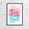 Watercolor Quotes Poster Psychedelic Gradient Spiritual Wall Art Canvas Painting Wall Pictures For Living Room Decor