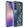 Snowflake Winter White Snow Christmas Phone Case for Samsung A16 A26 A36 A56 A17 A37 A57 A07 A06 A02S A03 A04S A05S Galaxy Note