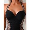 Leopard Sexy Swimsuits One Piece Women's Closed Swimwear Push Up Swimming Wear Bodysuit Bathing Suits Beachwear Pool Bather 2025