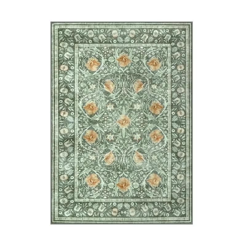 Tapijt voor Woonkamer Groot Roze Slaapkamer Kleed Bedzijde Vloermat Lente Bloem Plant Tapijten Pastorale Stijl Huisdecoratie Kleed