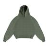 Unisex Oversized Hooded Sweatshirt Matching Joggers Set Solid Color Streetwear Casual Lounge Wear