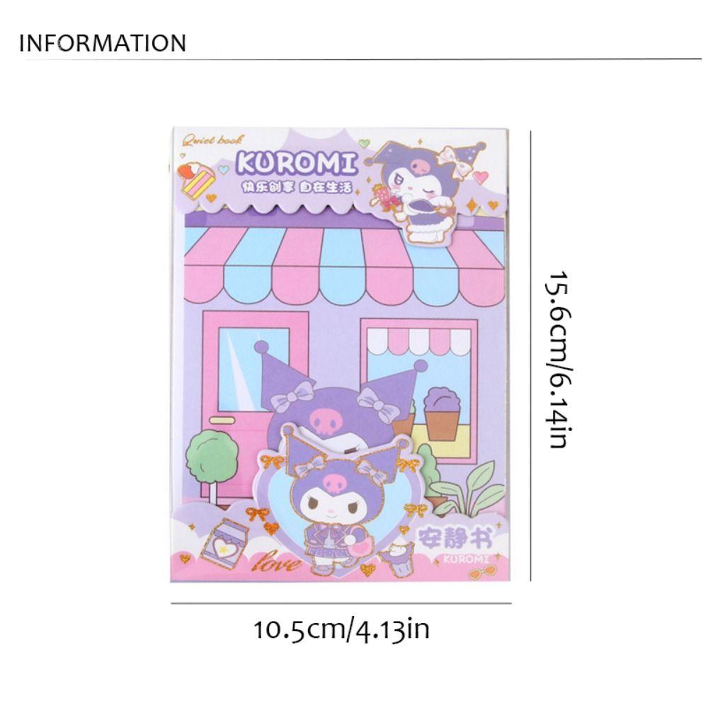 Anime Activity Books KT Quiet Book Toys Handmade DIY Kuromi Busy Book My Melody   Children