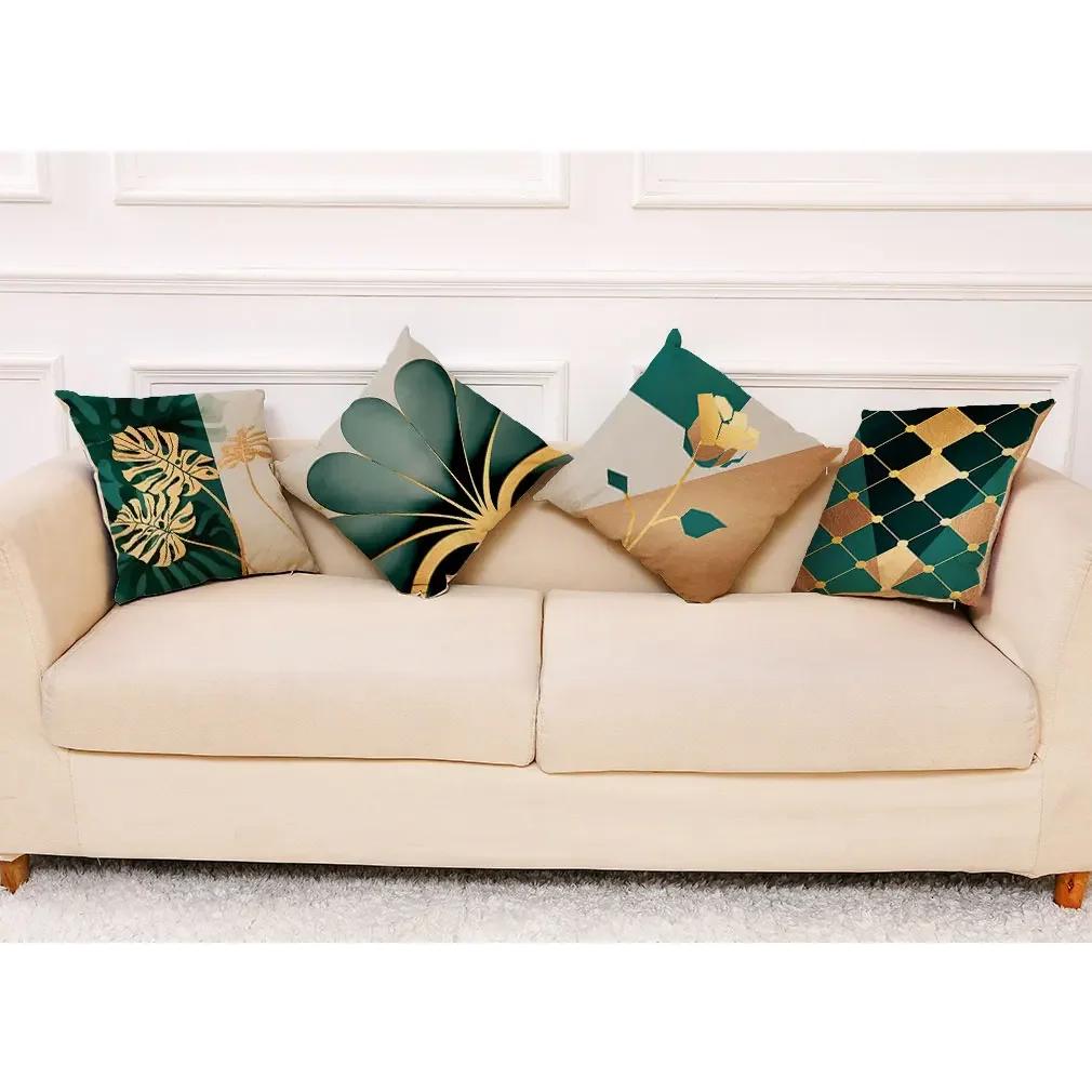 Blumen Kissenbezug Hoga Dekokissen funda cojines 45x45 Kissenbezug Nordisch Überwurf Kissenbezug für Sofa Auto