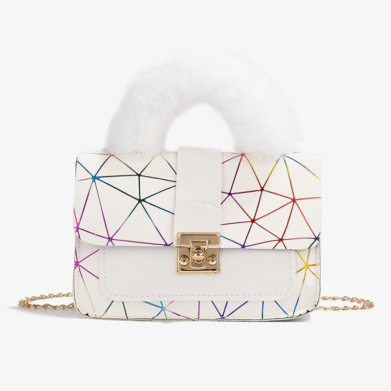 

Новая модная сумочка Mao Mao, высокоценная, темпераментная, повседневная, универсальная, на цепочке, портативная, на одно плечо, через плечо, женская сумка разноцветный