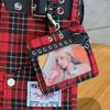 Y2K Checkered Star Denim A5 Photo Card Album Vintage Sweet & Cool Style Binder Idol Photocard Collect K-Pop Polaroid Storage