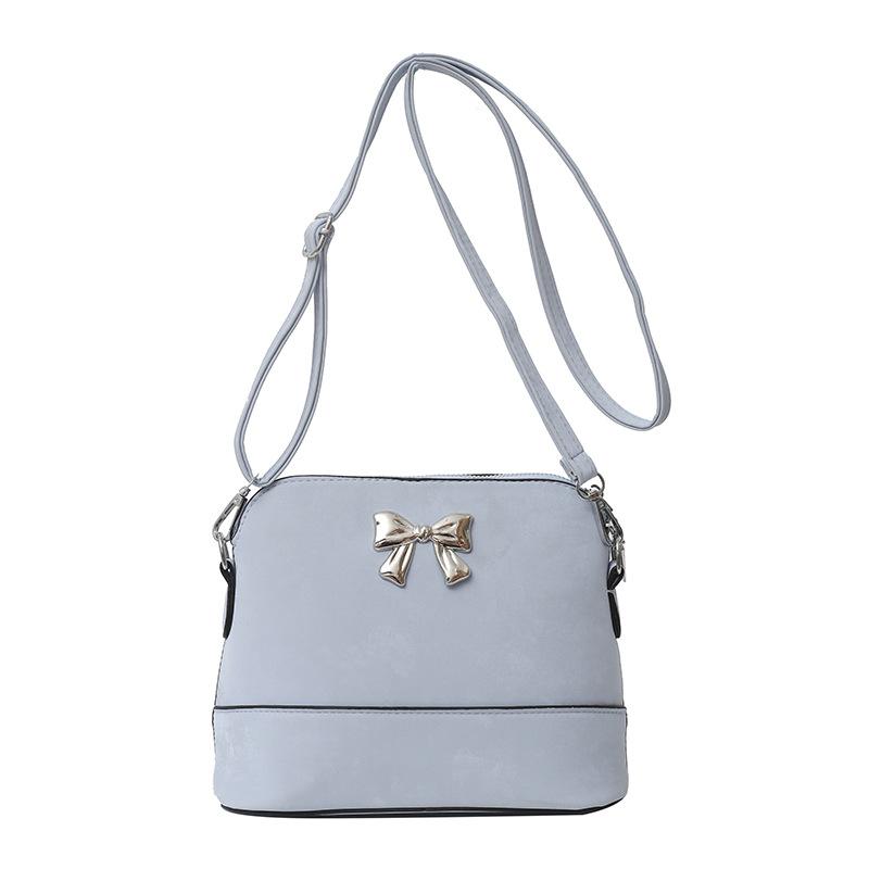 

Нова модна жіноча сумка на плече весни та літа 2024 року, повсякденна сумка-раковина, корейська версія, повсякденна текстура, проста модна сумка синій