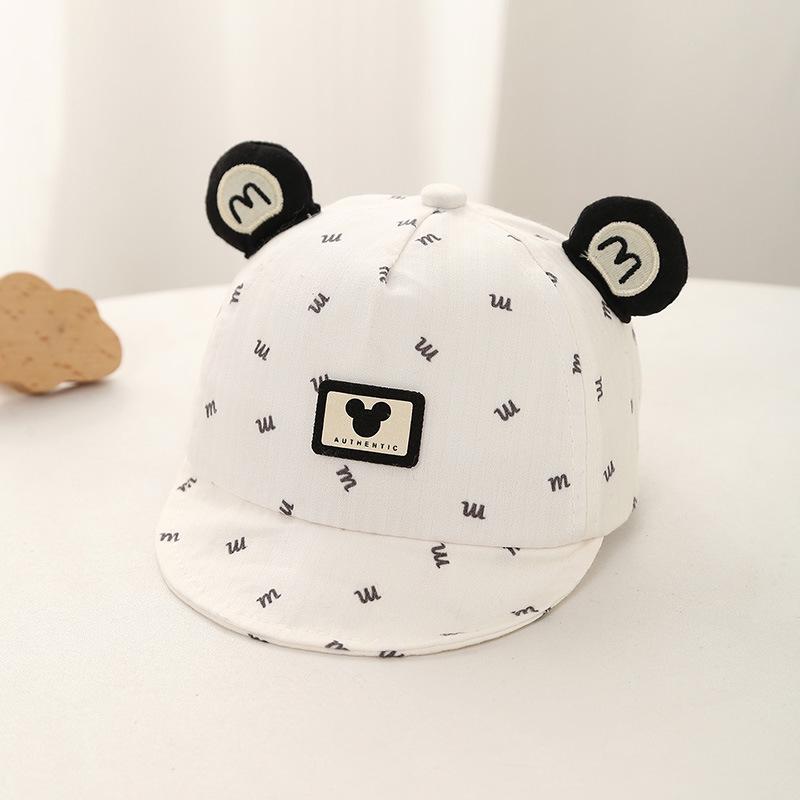 Soft-Brimmed Baseball Cap for Babies - Stylish Sun Protection Hat for Boys & Girls
