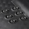 2025 Hot 3D ABS Aluminum Car Sticker Body Trunk Decoration Sticker Accessories For Mazda 2 3 7 Axela CX-5 CX-3 CX-7 MPS MS Atenz