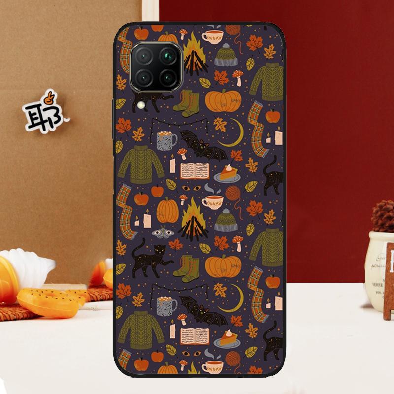 

Autumn Leaves Fall Fox Pumpkin For Huawei Nova Y70 Y91 Y90 Y60 Y61 Y72 Y73 3i 7i 8i 11i 12i 9 10 SE P20 P30 P40 Lite Case Huawei Nova 10