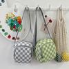 Plaid Cloth Bag Crossbody Mobile Phone Wallet Casual Versatile Mini Bag Multi-layer Women's Bag