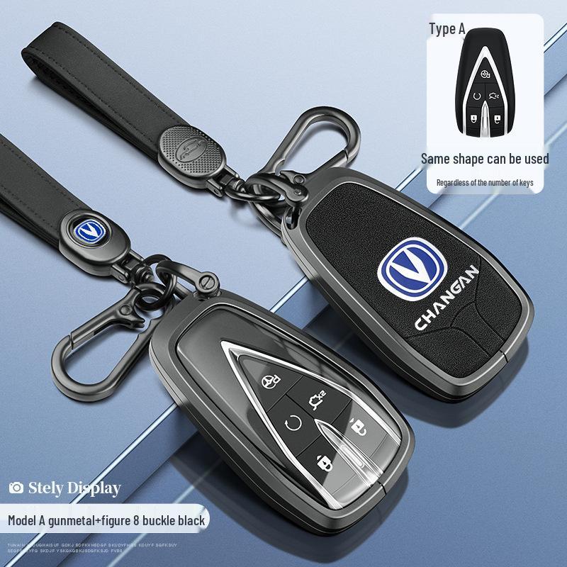 Changan Key Case: Compatible with CS75 Plus, CS55 Plus, CS35 Plus, Eado, Oshan X7, X5 Models
