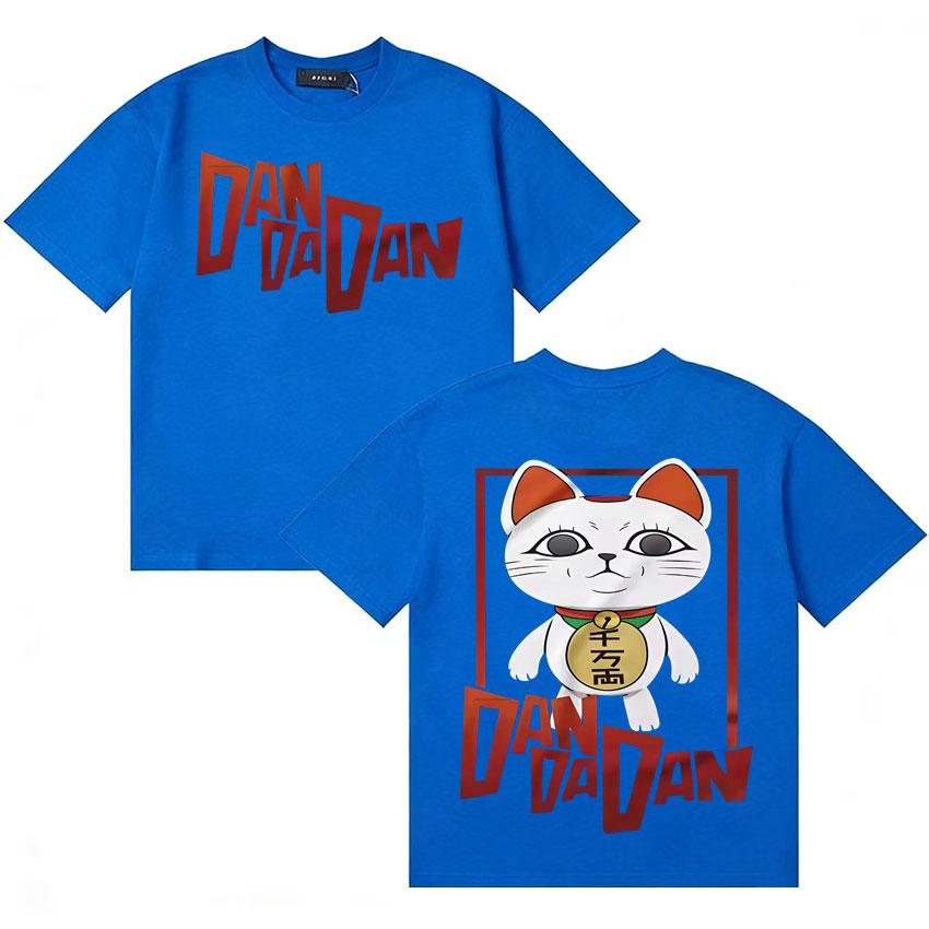 Japanese Unisexga Dandadan Tshirt Hipster Unisexs Women Hip Hop Tshirts Summer High Quality Casual Cozy Short Sleeve T Shirt Unisex