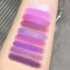 Purple Eye Shadow 9 Colors Smoke Violet Stage Makeup Pearlescent Matte Nine-square Grid Color Eye Shadow Palette
