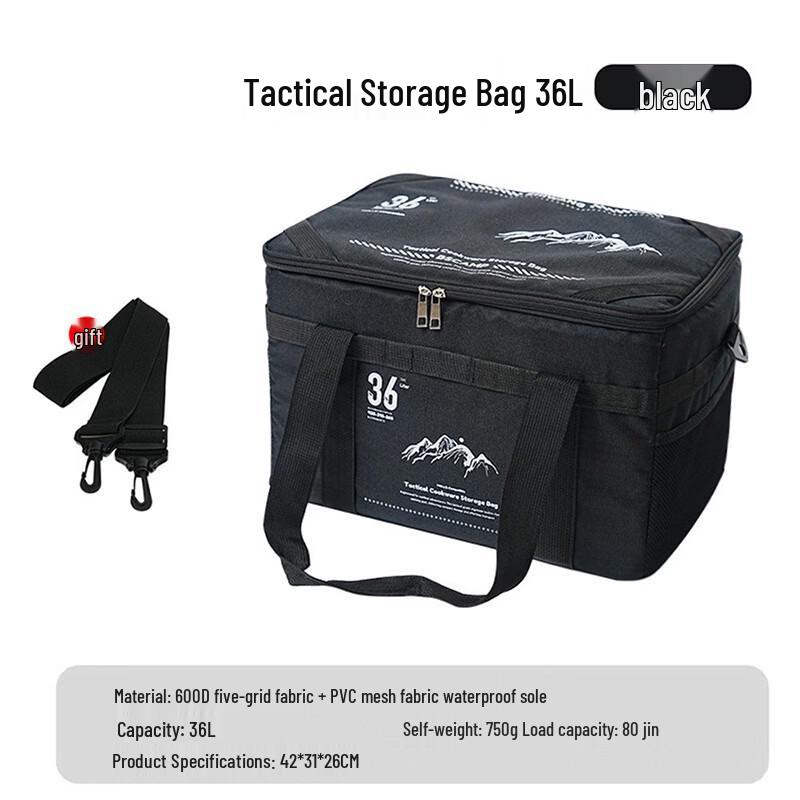 Outdoor Camping Picnic & Tableware Storage Bag