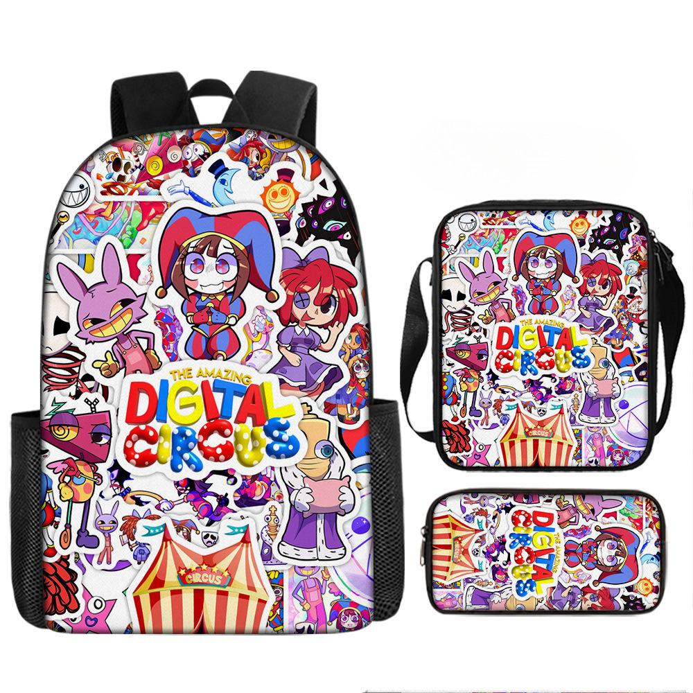 Magic Number Circus Theamazingdigitalcircus Schultasche Ranzen Federmäppchen