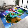 This new Super Mario cartoon rug is suitable for home décor in game rooms, bedrooms, living rooms, sofas, and other areas;