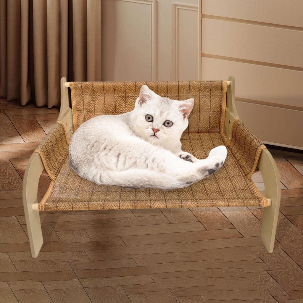 Cat Sofa Bed Kitten Scratching Comfortable Anti Slip Decorative Raised recliner for Small
