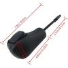 1 Pcs Gear Shift Knob Plastic Long Version Automatic Gear Shift Knob Suitable for BMW E36 E46 E39 E60 E61 E38 Z3 X5 E53, Black