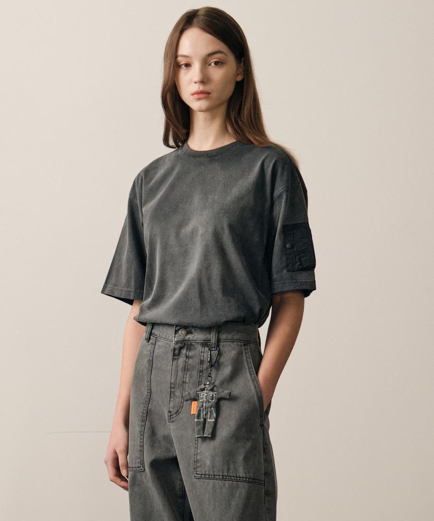 HELEMENT Fog Pigment Short Sleeve T-Shirt (Black)