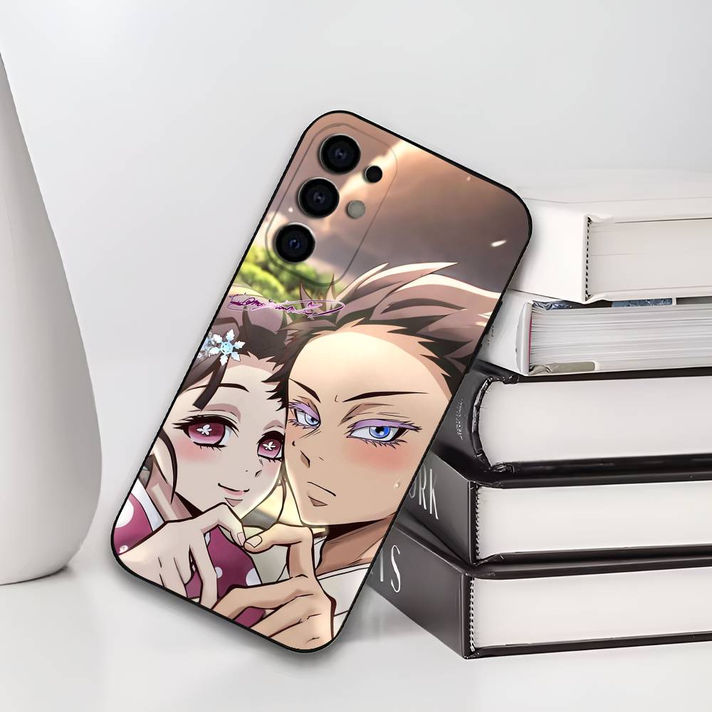 

A-Akaza Fighting D-Demon Phone Case For Samsung S25,S24,S21,S22,S23,S30,Ultra,S20,Plus,Soft Silicone Black Cover Samsung S21 s305G