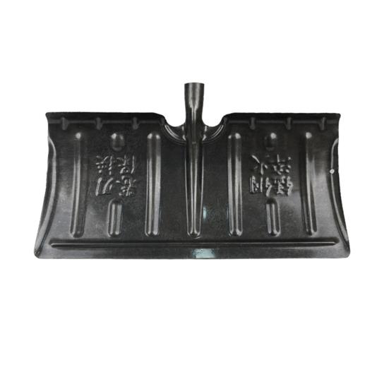 Snow Shovel Snow Pusher Large Capacity Bucket Manganese Steel Reinforced Design Scoop Shovel Snow Clearing Tool
