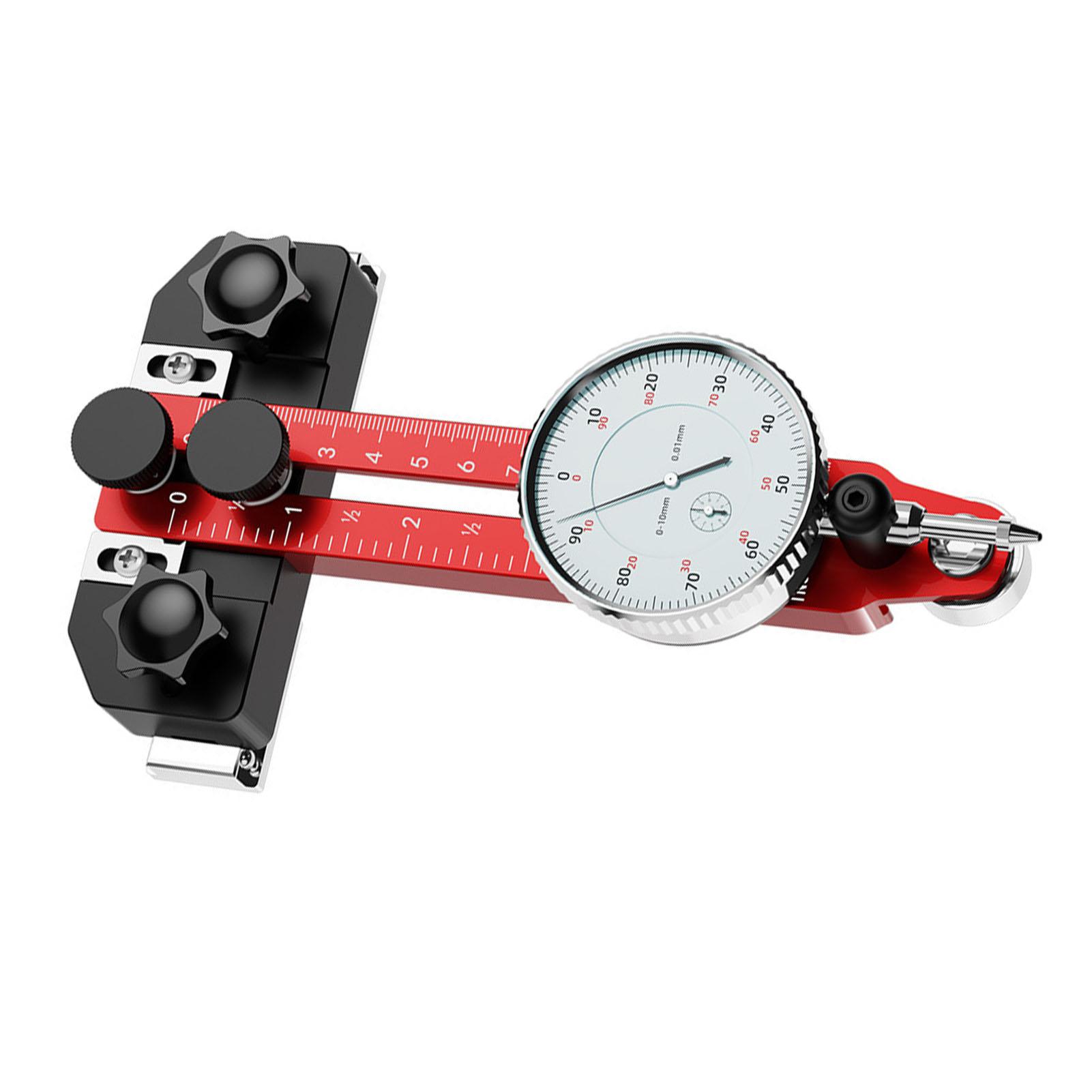 

Table Saw Alignment Gauge Calibrator Dial Indicator Thin Rip Jig Guide Accessories Woodworking Tool 0 120mm Adjustable