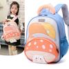Kids Mushroom Pattern Backpack With Breathable Oxford Fabric And Double Shoulder Straps For Toddlers