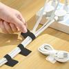 10 Black/white Cable Ties, Black and White Cable Organizer, Used for Data Cable Management and Desktop Computers