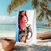 Lightning McQueen Beach Towel Outdoor Camping Beach Towel for Vacation Swim Outdoor Pool Absorbent Bath Towel