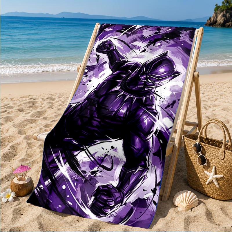 Panther In Action Beach Towel, Super Soft Microfiber, Perfect Gift for Her/Him, Birthday, for Pool, Beach, Travel, Decor Beach Party