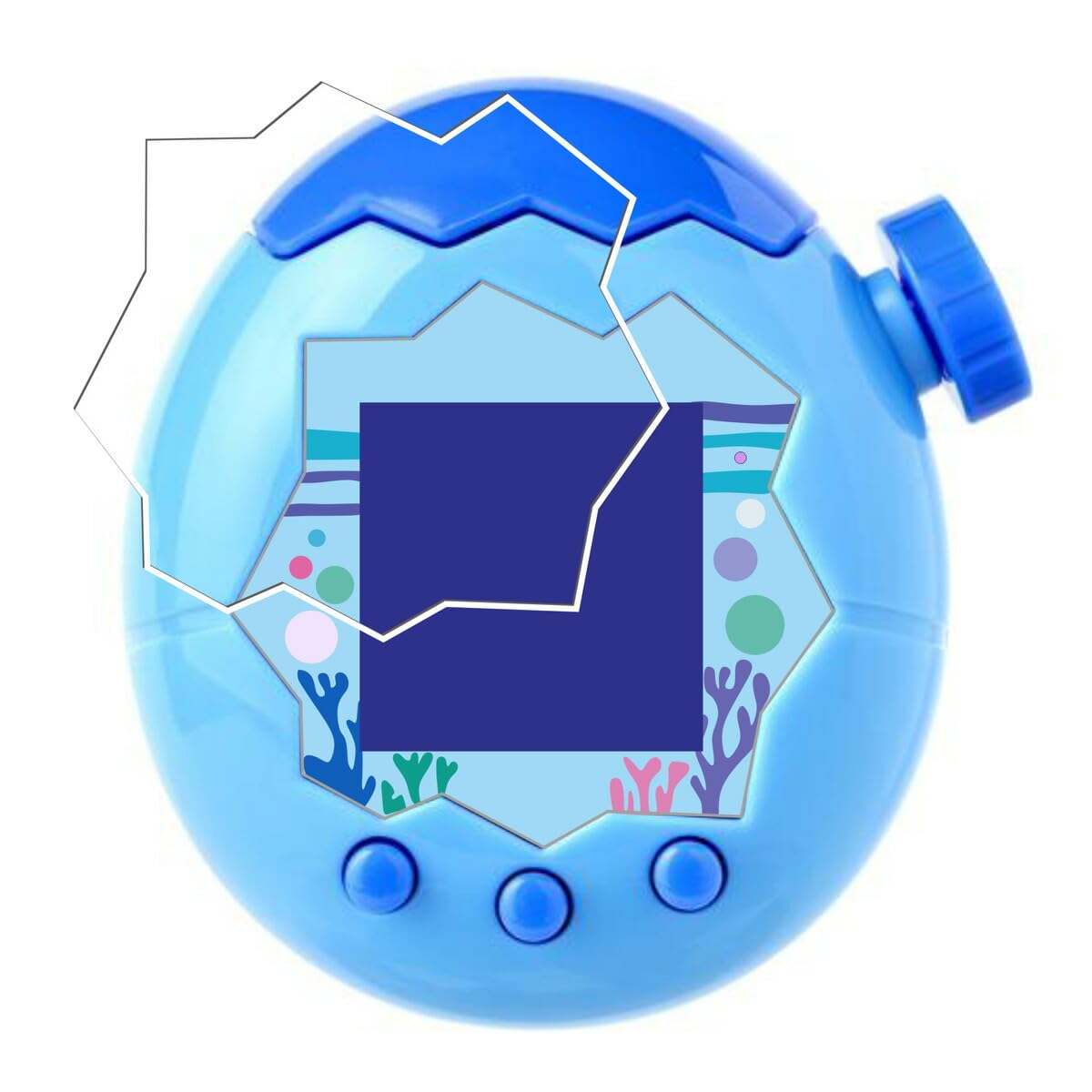 

прозорої захисної плівки ClearView для Tamagotchi Paradise Твердість 9H Блокує понад синього світла Зроблено в Японії [Набір 2] [Високе блокування].