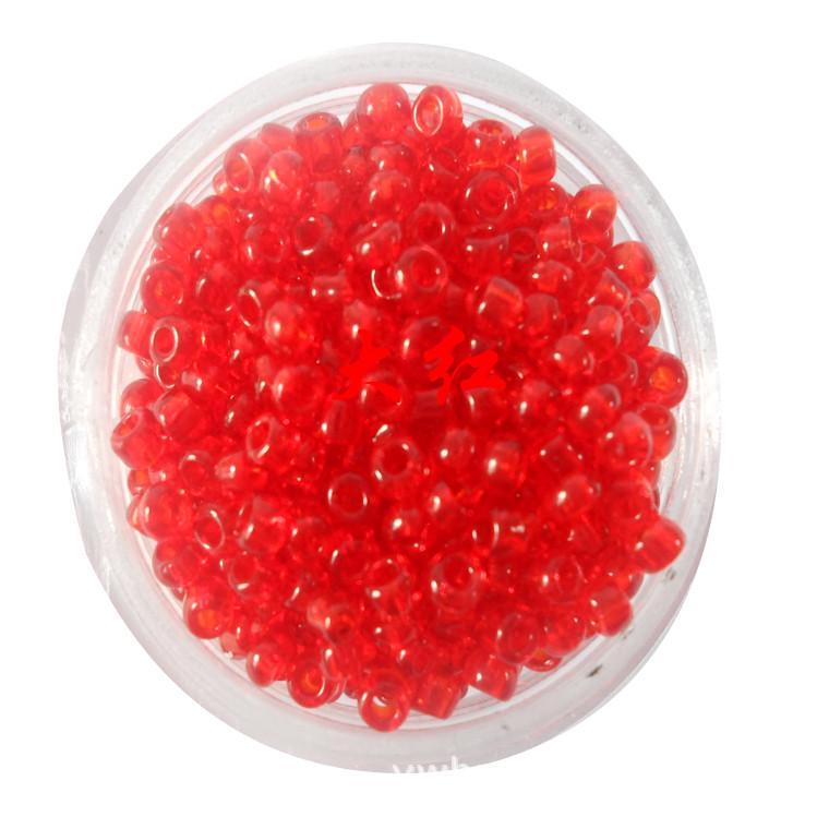 Transparent Glass Rice Beads for DIY Jewelry and Cross Stitch Clothing Accessories