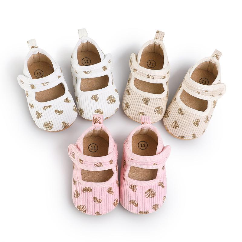 Jia Hong Baby Girl Princess Soft Sole Shoes for 0-1 Year Olds