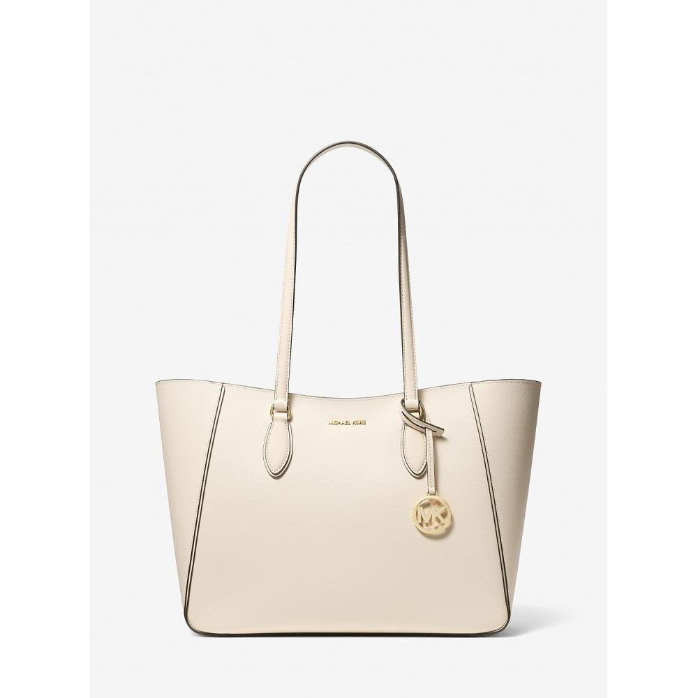 Michael Kors Jet Set Travel 3 In 1 Tote Large 35t6gtvt3y2171 Light Cream