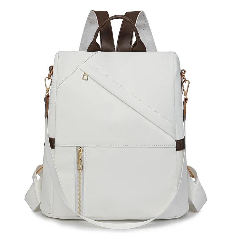 New Nylon Zipper Contrasting Color Large Capacity Waterproof Water-Resistant Versatile Travel Custom Shoulder Bag Best Sellers Quality