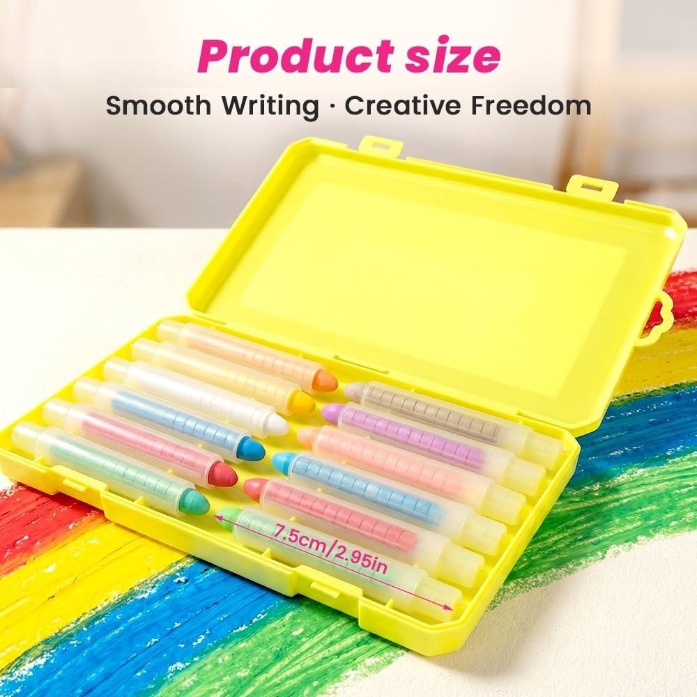 Smooth Writing Washable Chalk Sticks Chalkboard Chalk Gifts Art Chalk  Indoor Chalkboard