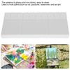 Paint Box Rectangular Porous Foldable Pigment Separation Case Painting Container Supplies